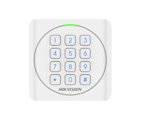 【?？低旾C密碼門禁讀卡器】?？低旽IKVISION數(shù)字鍵盤門禁IC讀卡器DS-K1801MK